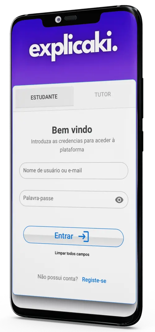 App login screen